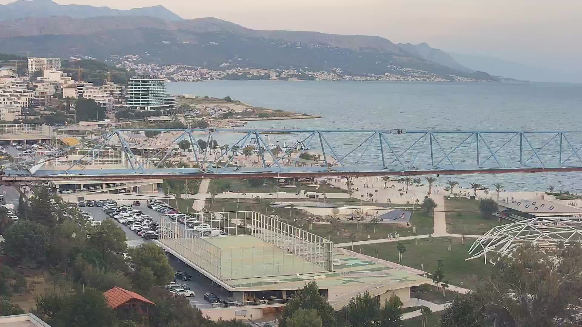 Plage Žnjan et installations sportives – Split