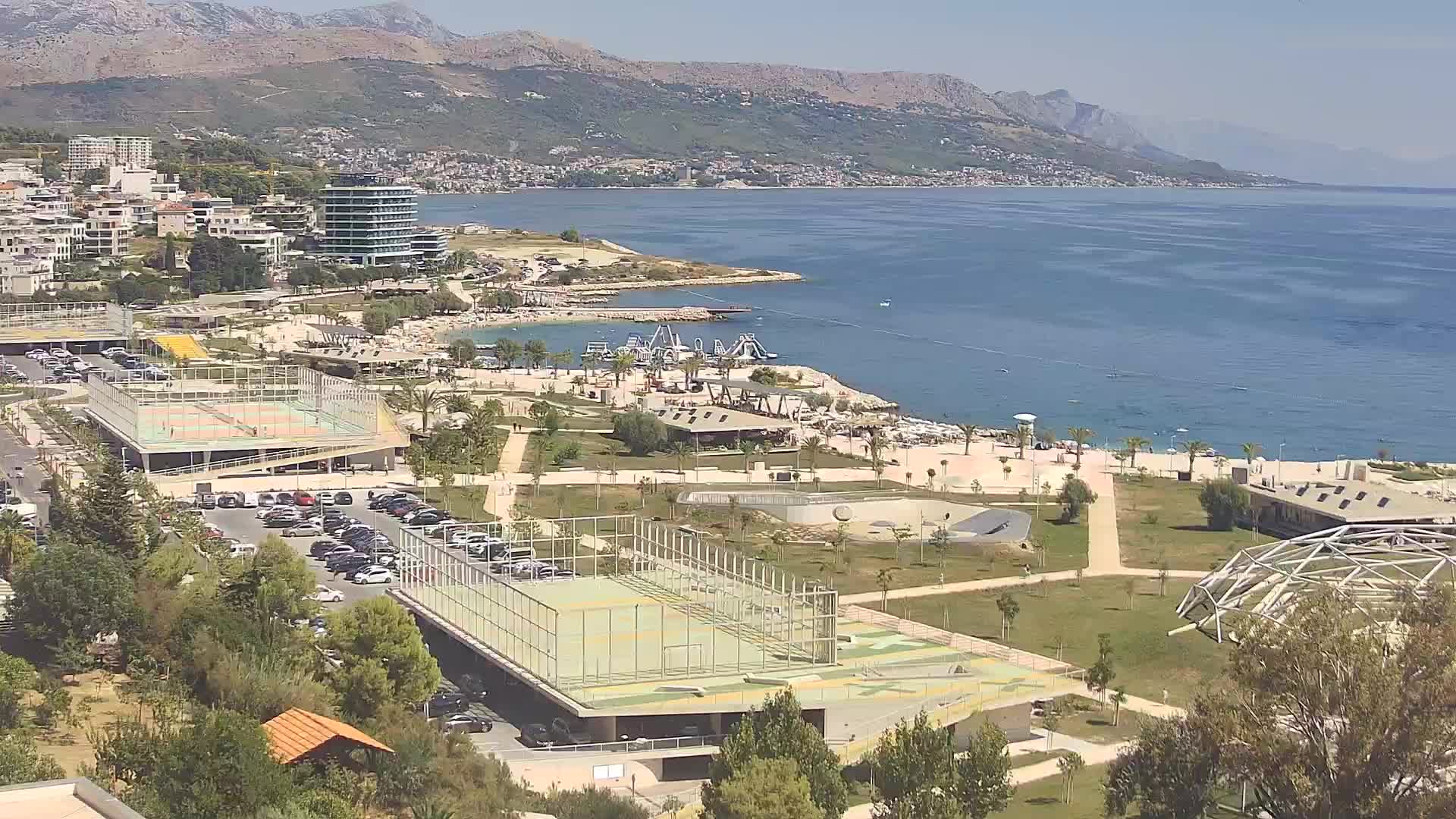 Playa Žnjan e instalaciones deportivas – Split