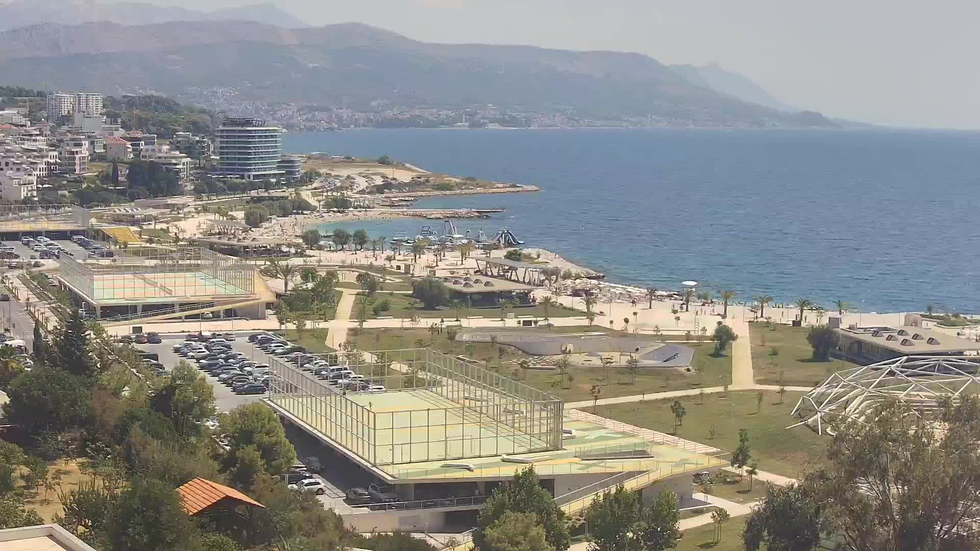 Playa Žnjan e instalaciones deportivas – Split