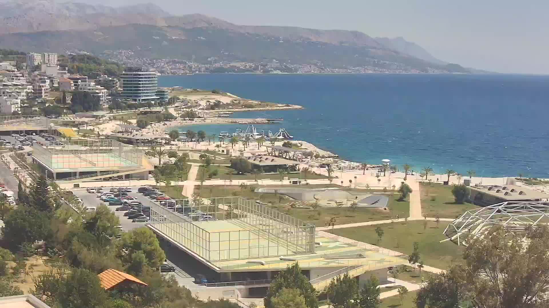 Plage Žnjan et installations sportives – Split
