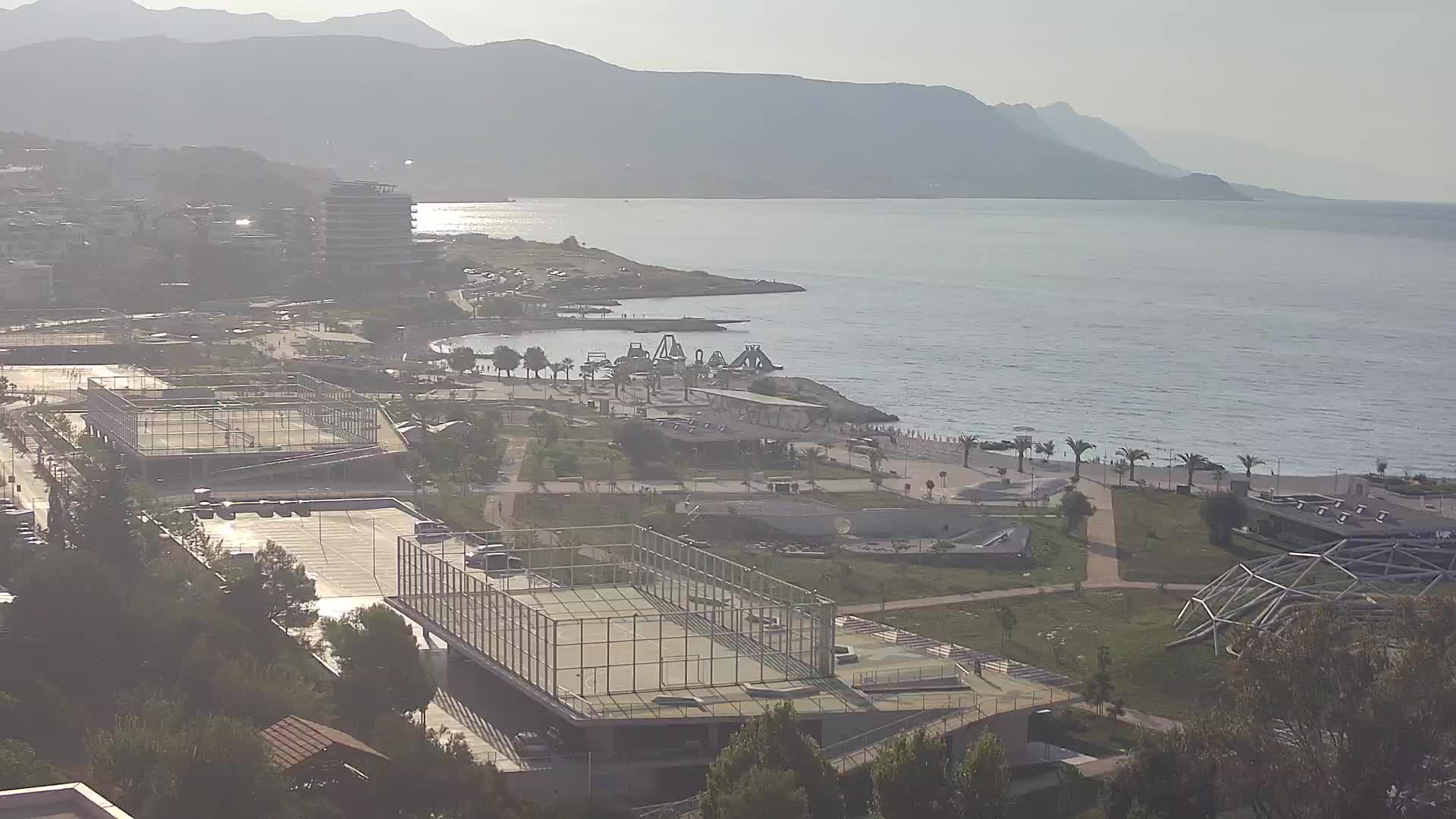 Plage Žnjan et installations sportives – Split