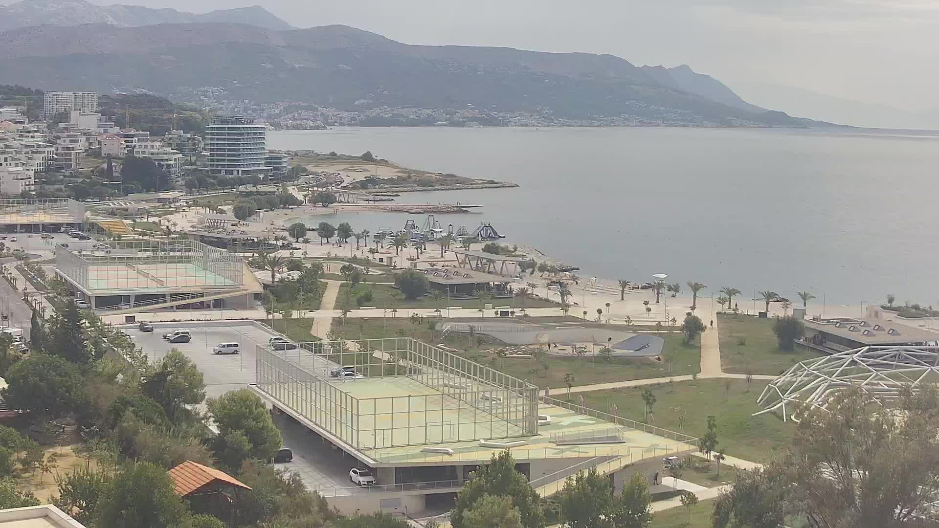 Playa Žnjan e instalaciones deportivas – Split