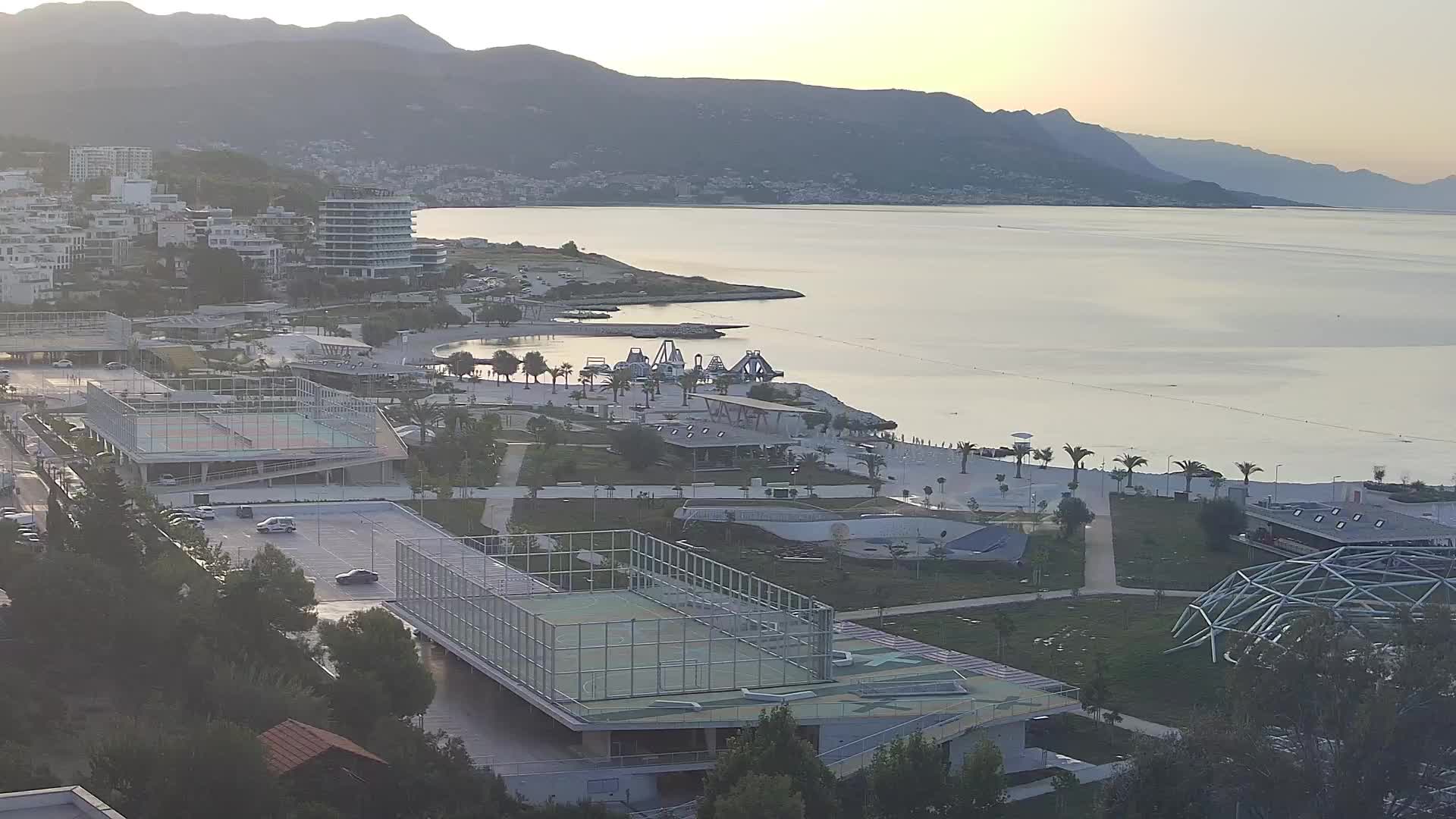 Spiaggia di Žnjan e impianti sportivi – Spalato
