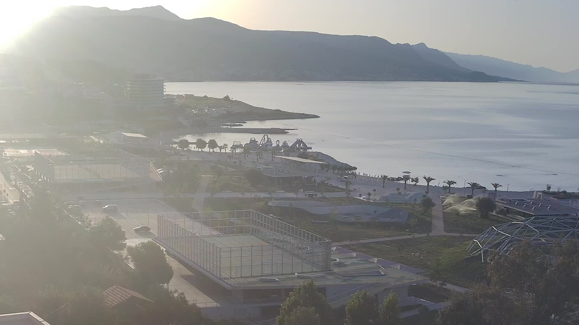 Playa Žnjan e instalaciones deportivas – Split
