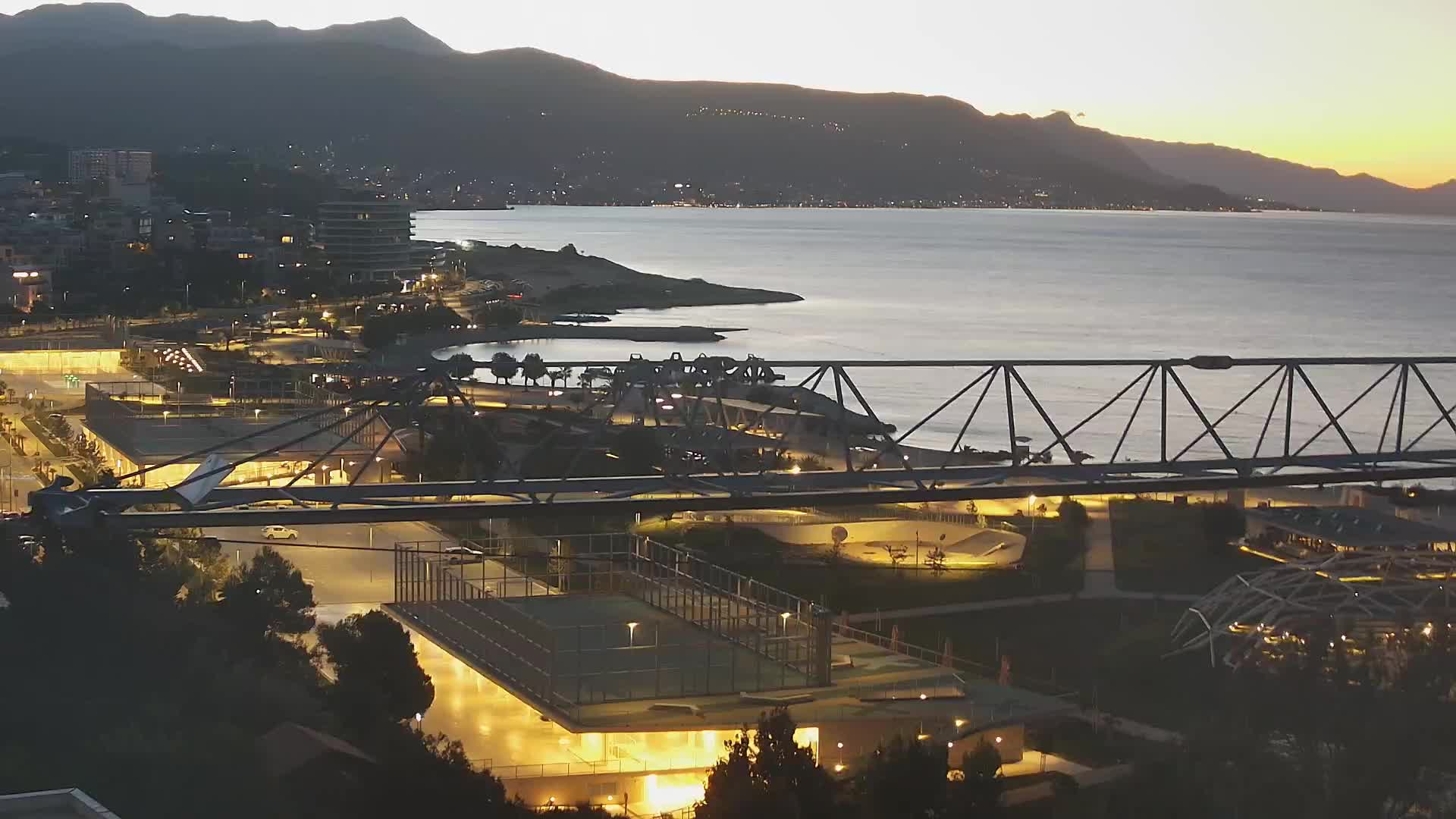Plage Žnjan et installations sportives – Split