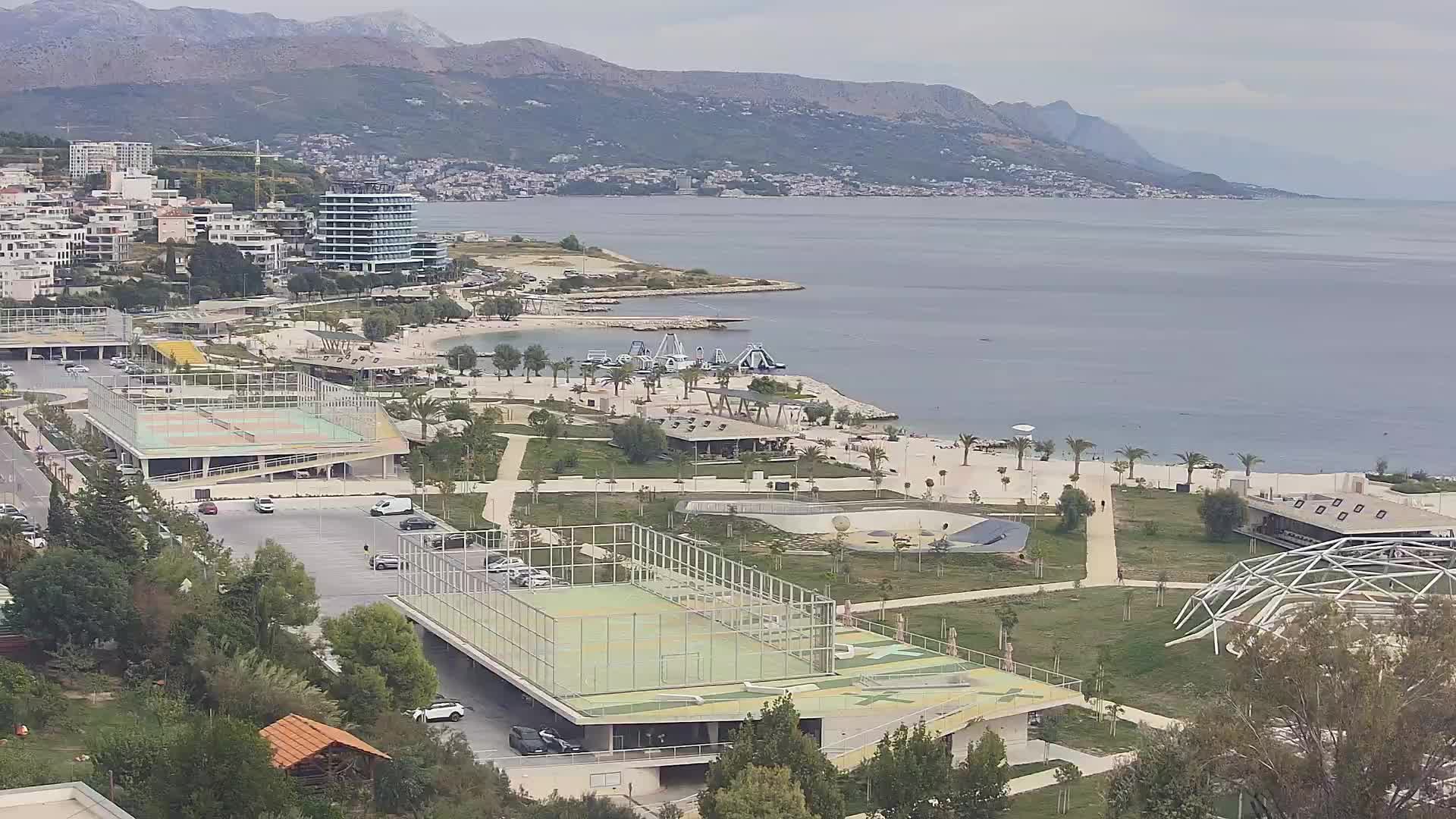 Plage Žnjan et installations sportives – Split