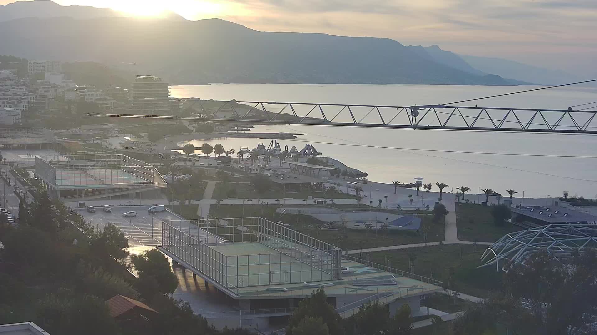 Playa Žnjan e instalaciones deportivas – Split