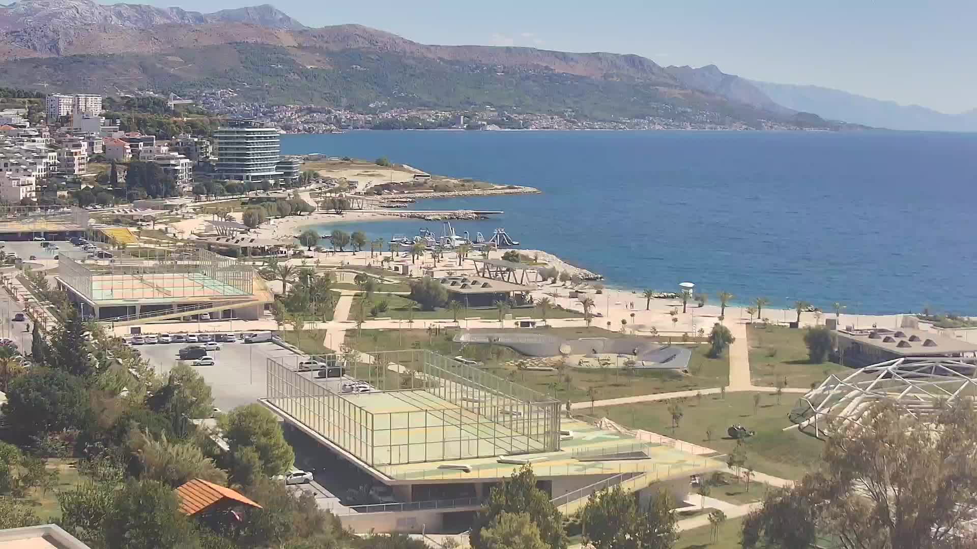 Playa Žnjan e instalaciones deportivas – Split