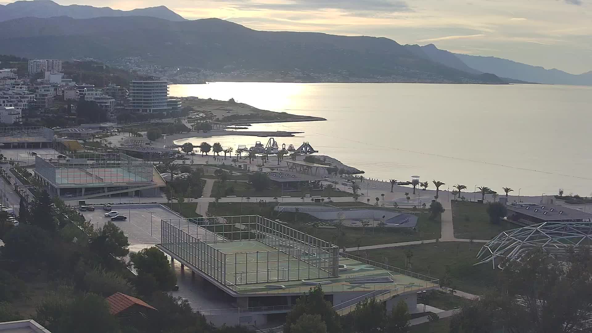 Plage Žnjan et installations sportives – Split