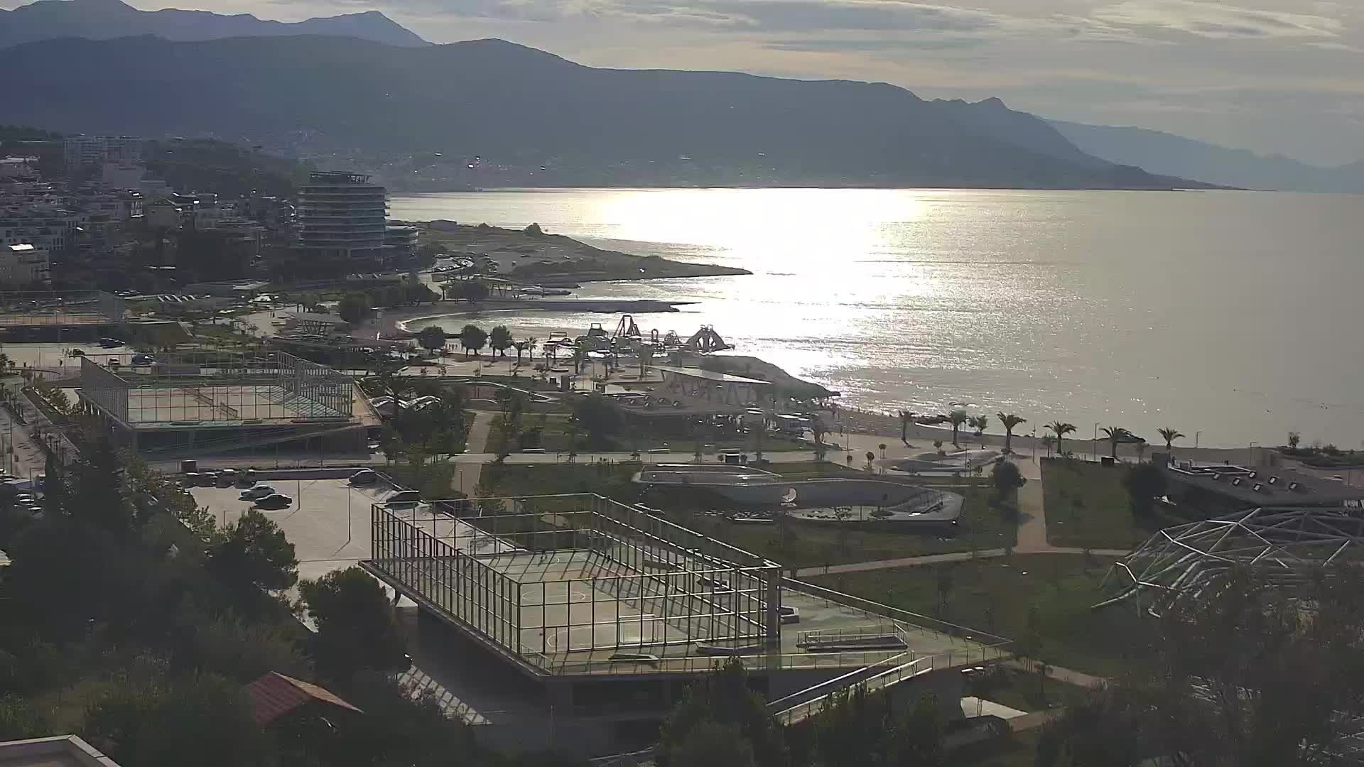 Plage Žnjan et installations sportives – Split