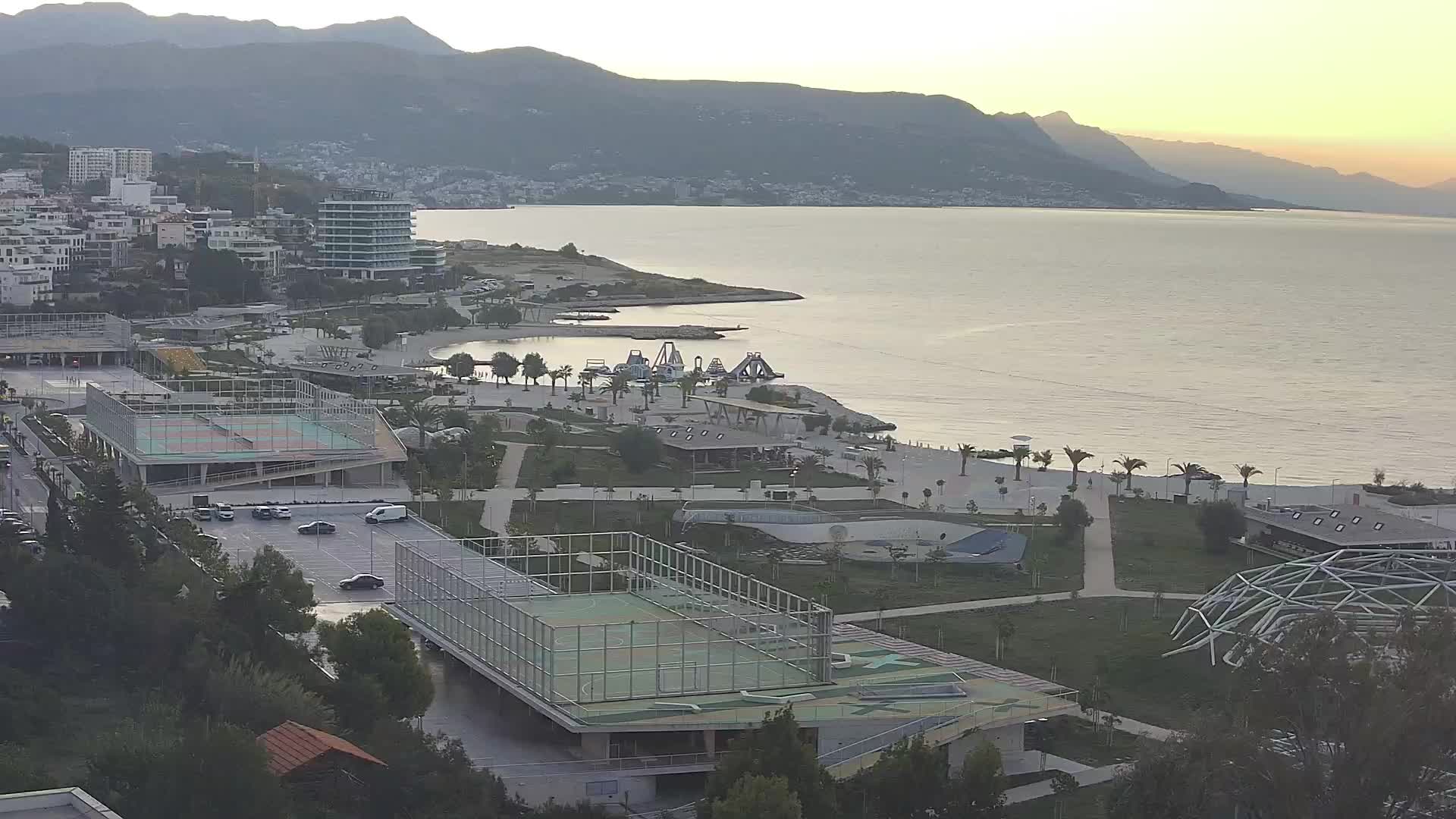 Playa Žnjan e instalaciones deportivas – Split