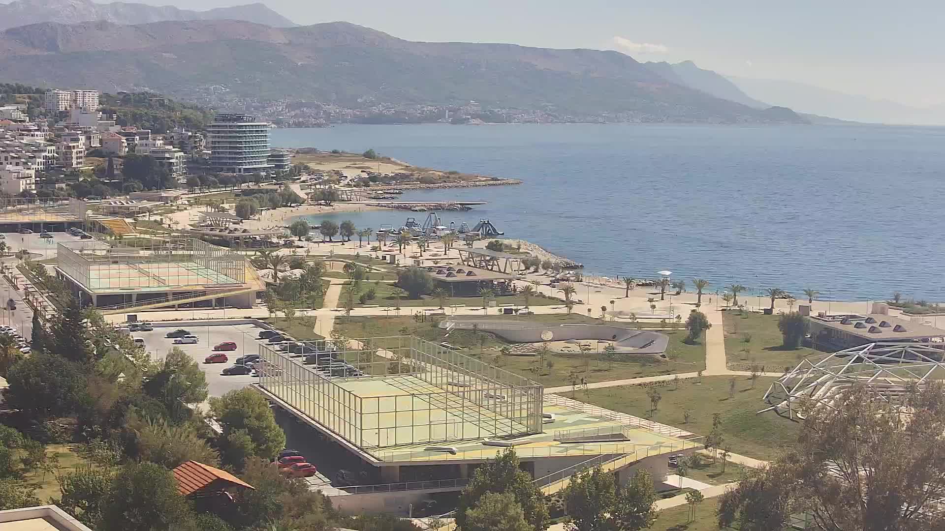 Plage Žnjan et installations sportives – Split