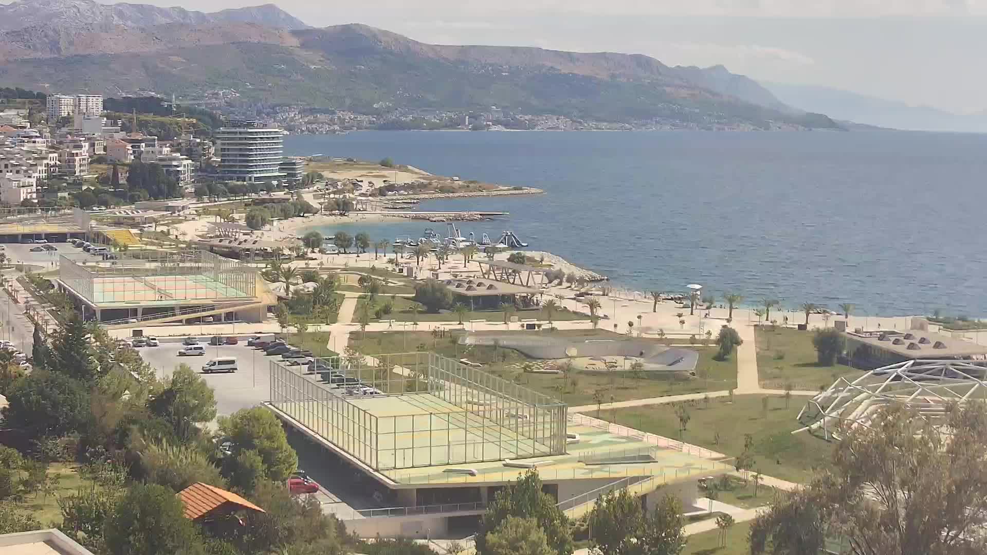 Plage Žnjan et installations sportives – Split