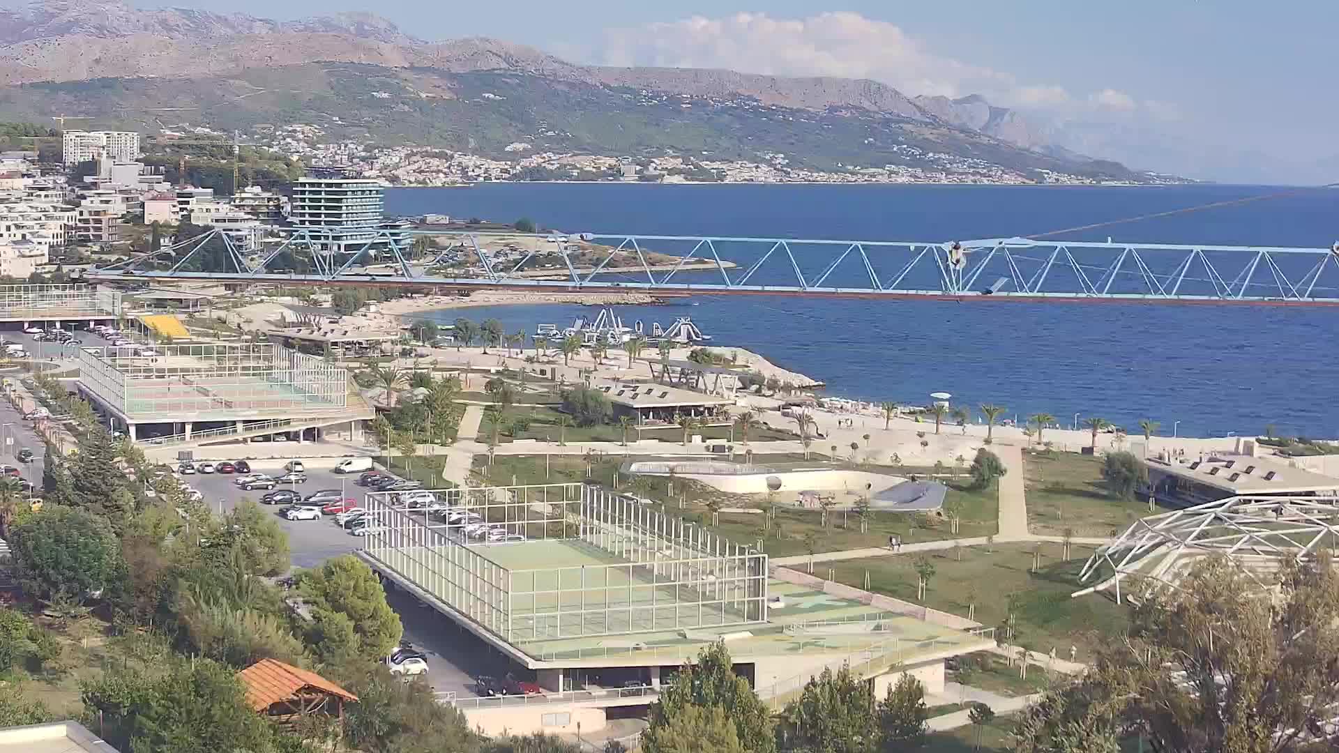 Plage Žnjan et installations sportives – Split