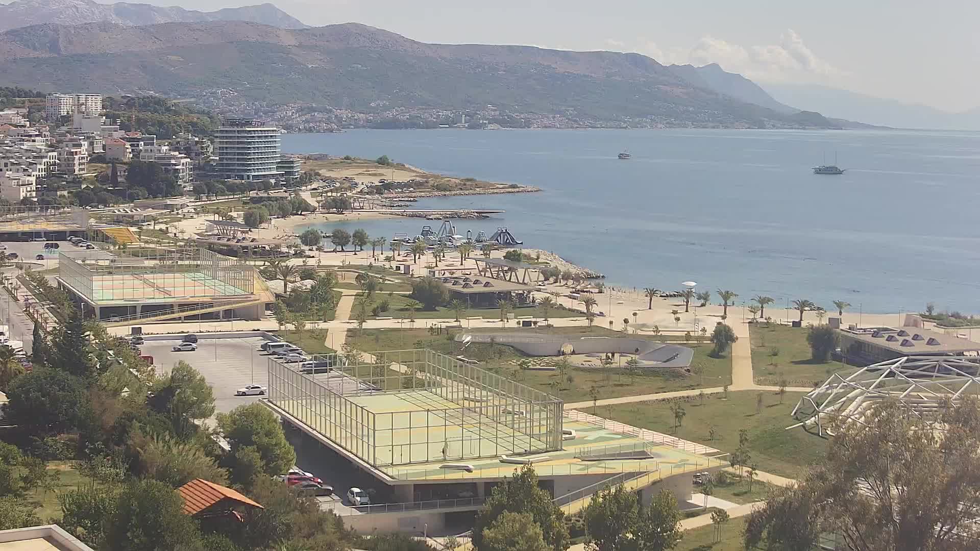 Plage Žnjan et installations sportives – Split