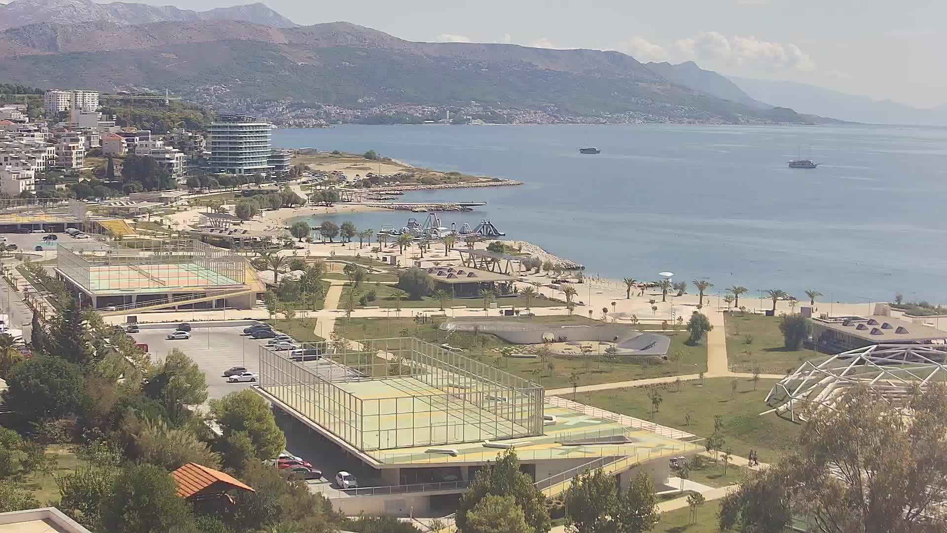 Playa Žnjan e instalaciones deportivas – Split