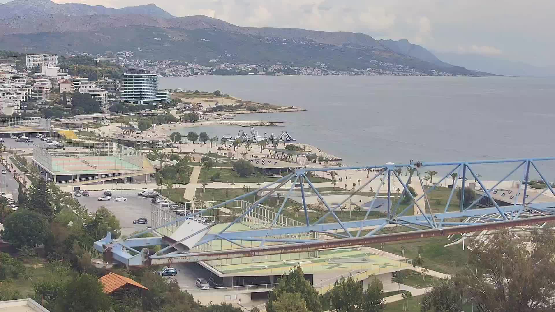 Plage Žnjan et installations sportives – Split