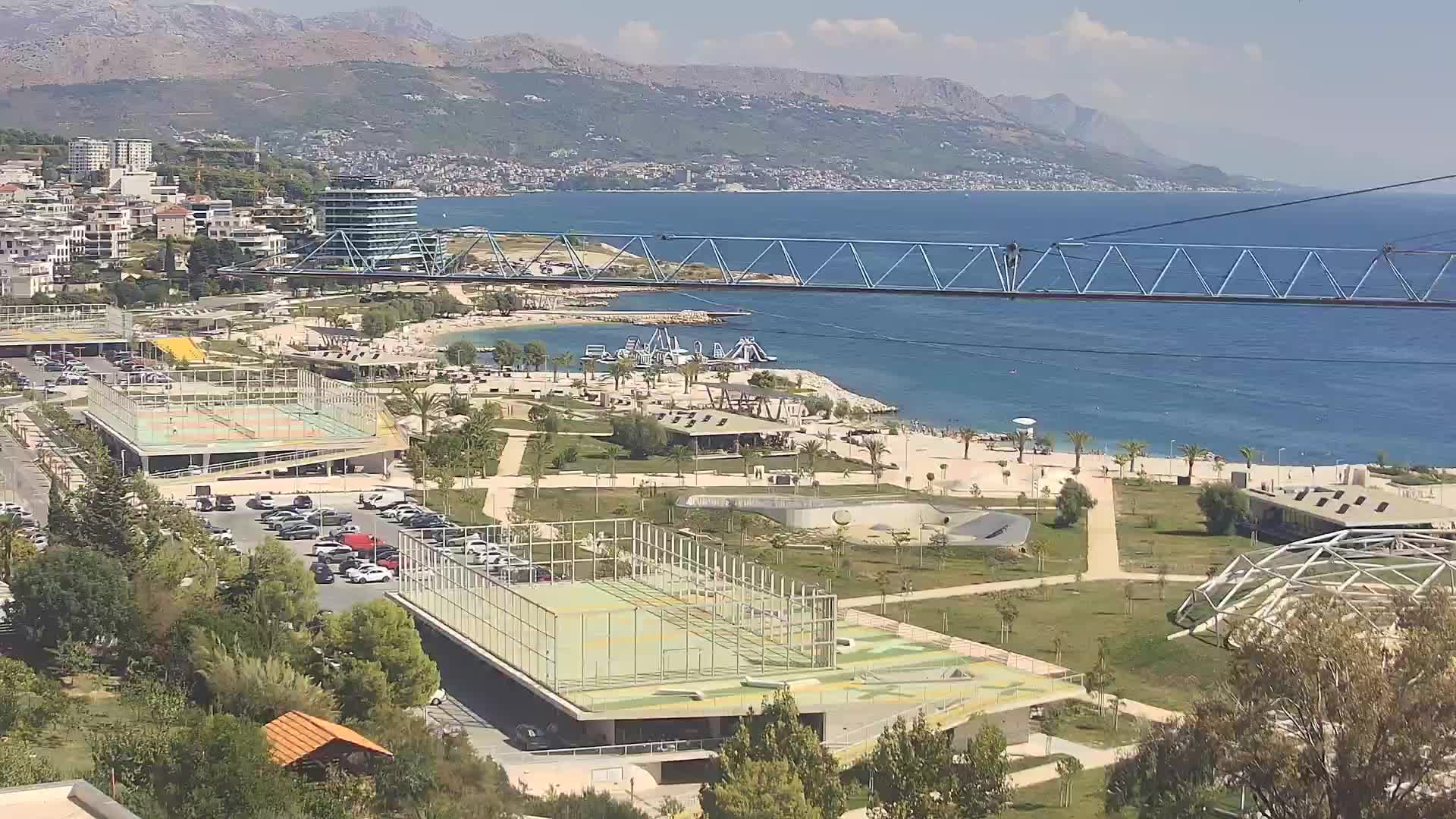 Playa Žnjan e instalaciones deportivas – Split