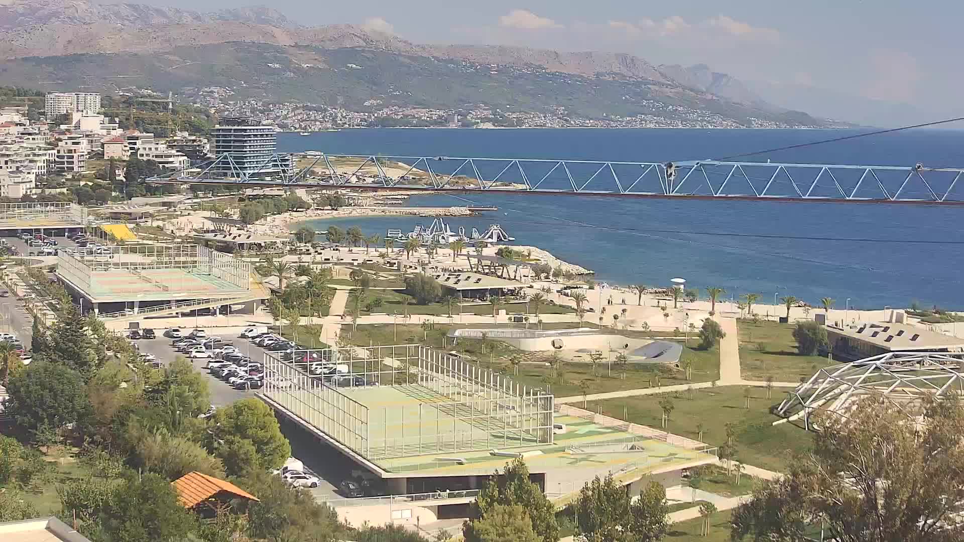 Plage Žnjan et installations sportives – Split