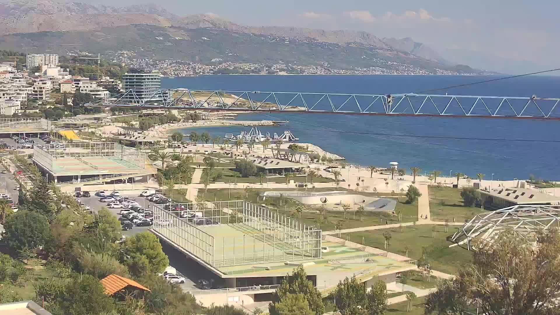 Playa Žnjan e instalaciones deportivas – Split