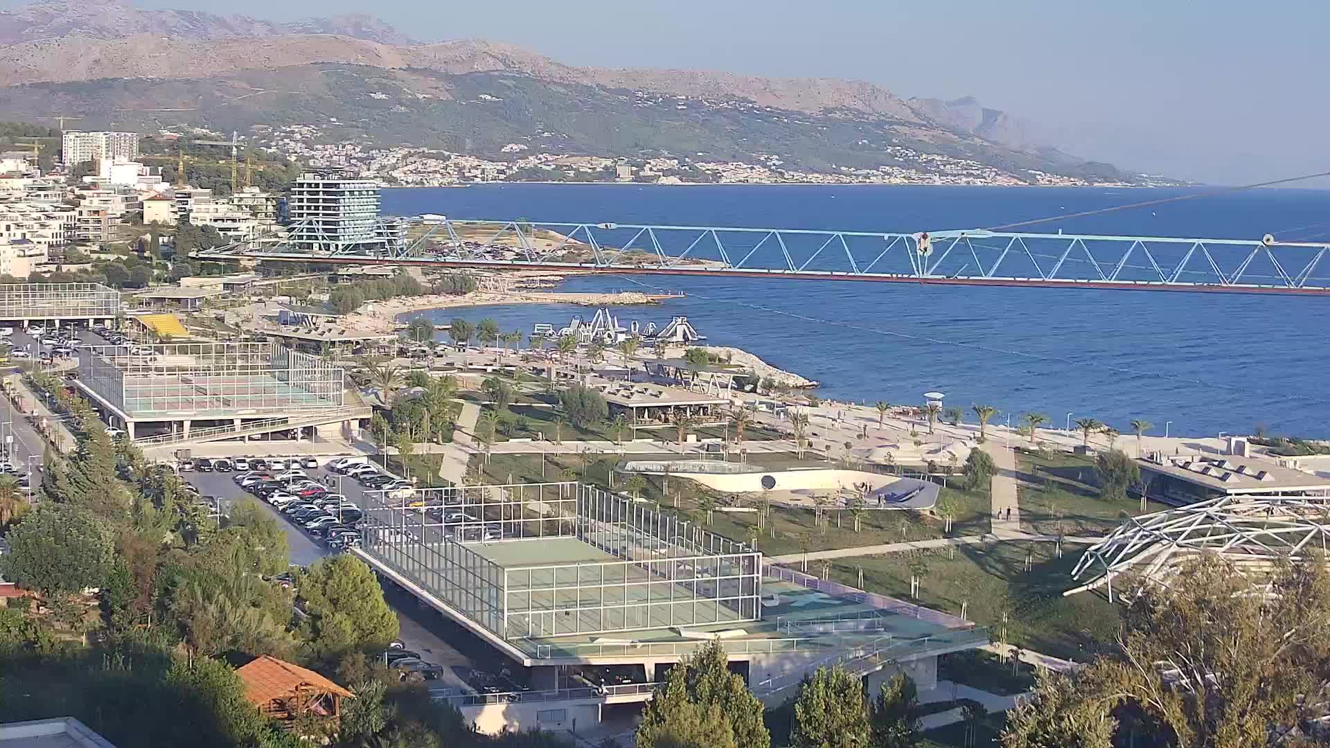 Plage Žnjan et installations sportives – Split