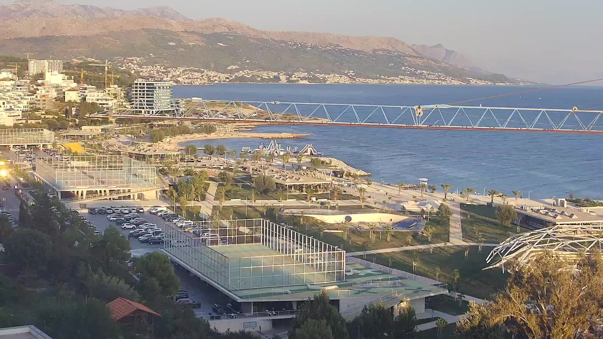 Plage Žnjan et installations sportives – Split