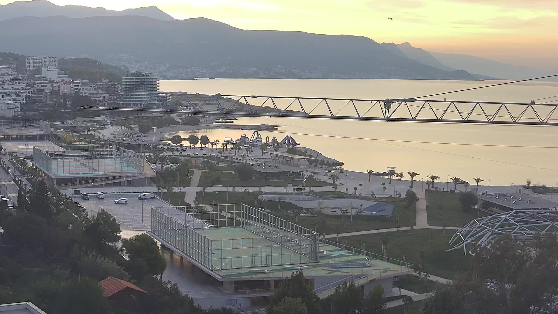 Plage Žnjan et installations sportives – Split