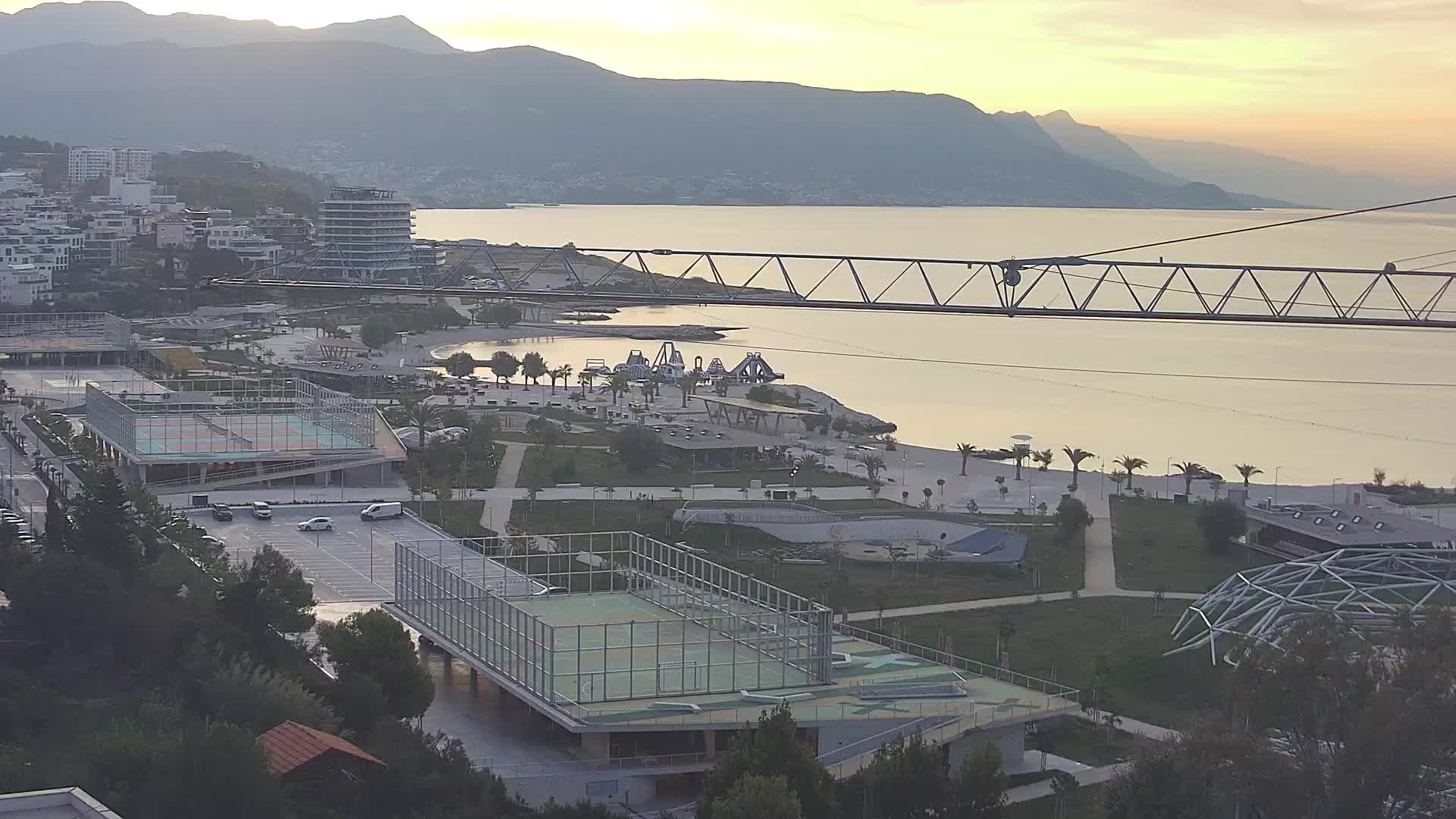 Playa Žnjan e instalaciones deportivas – Split