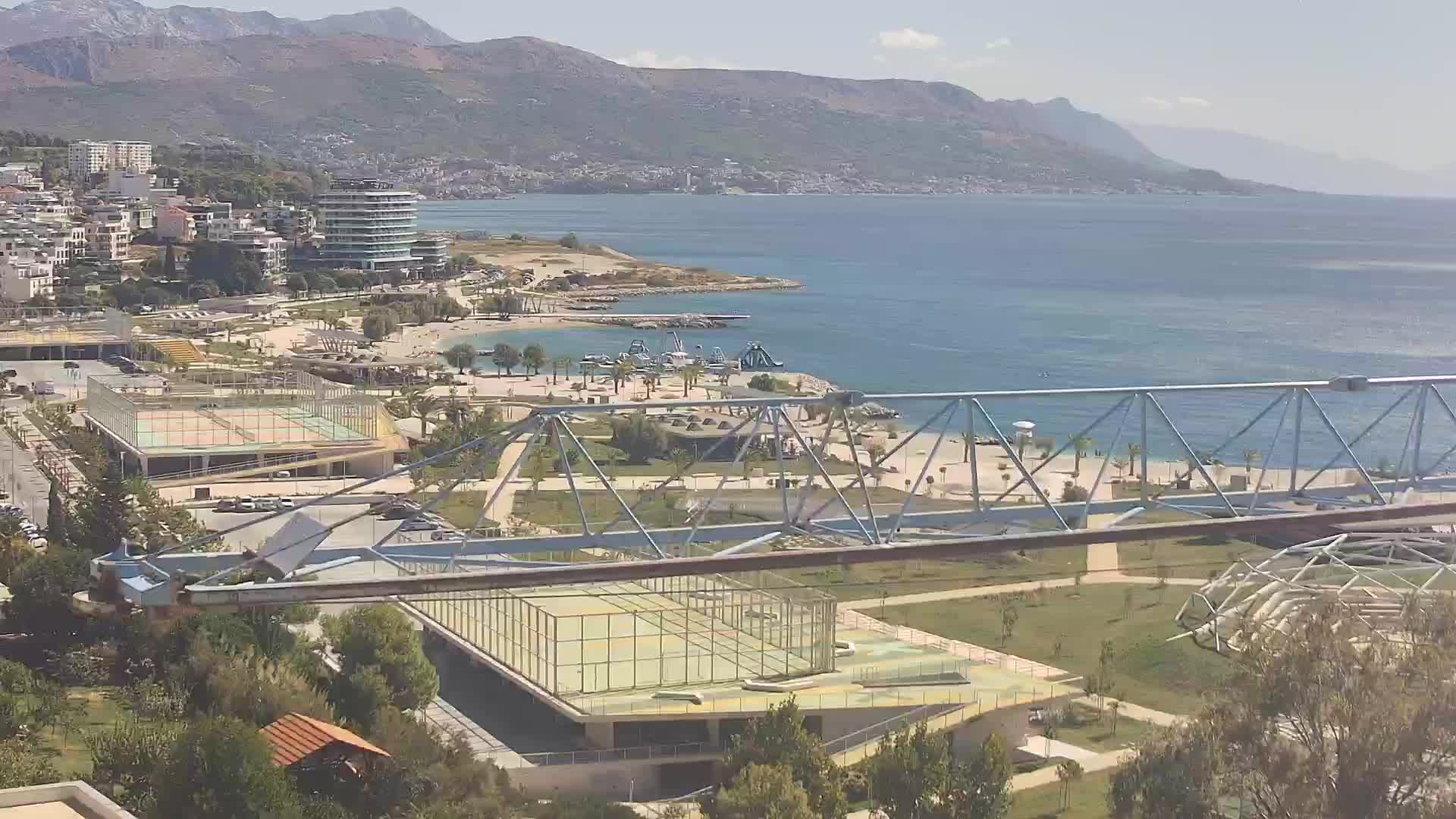 Plage Žnjan et installations sportives – Split