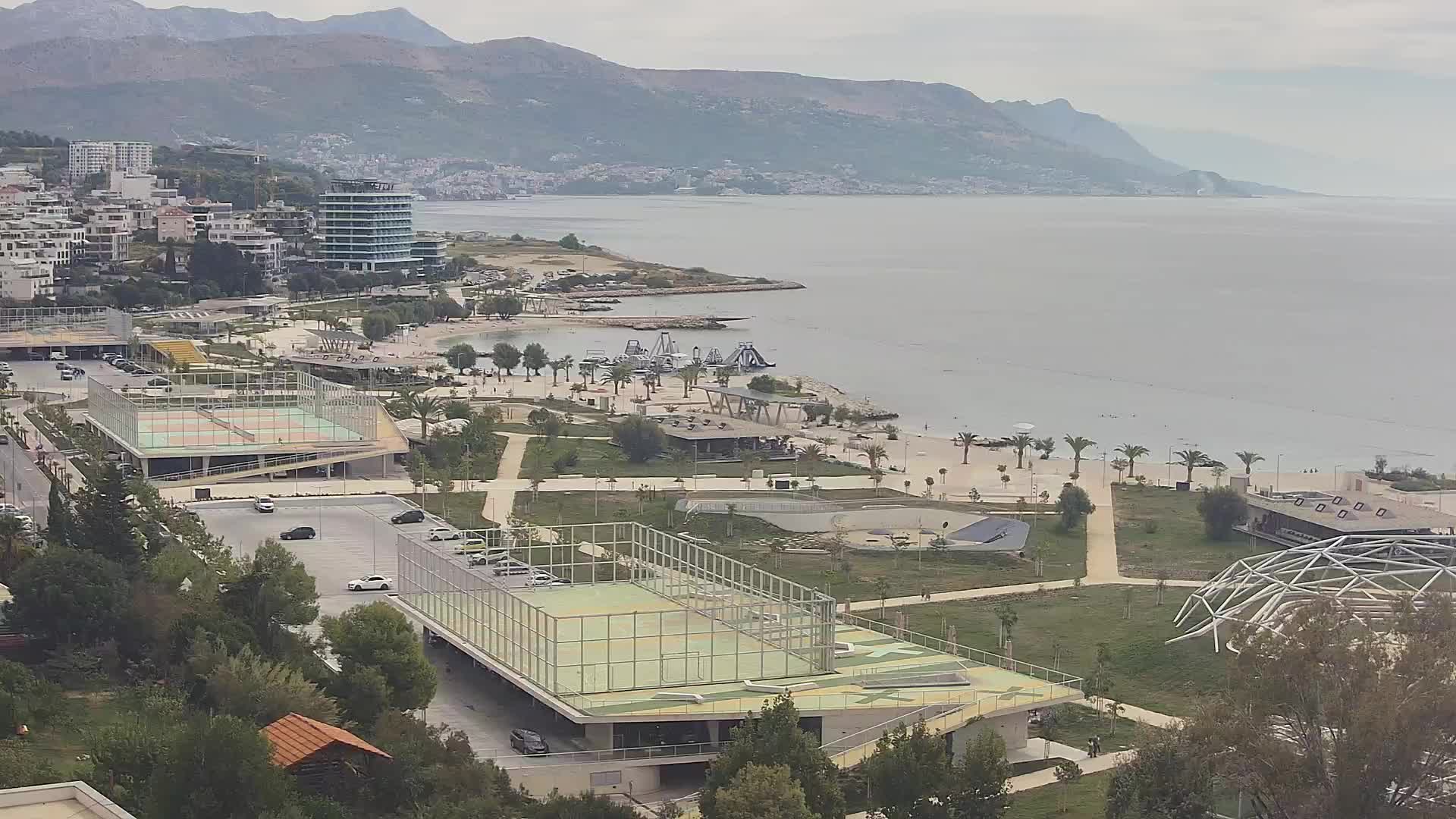 Plage Žnjan et installations sportives – Split