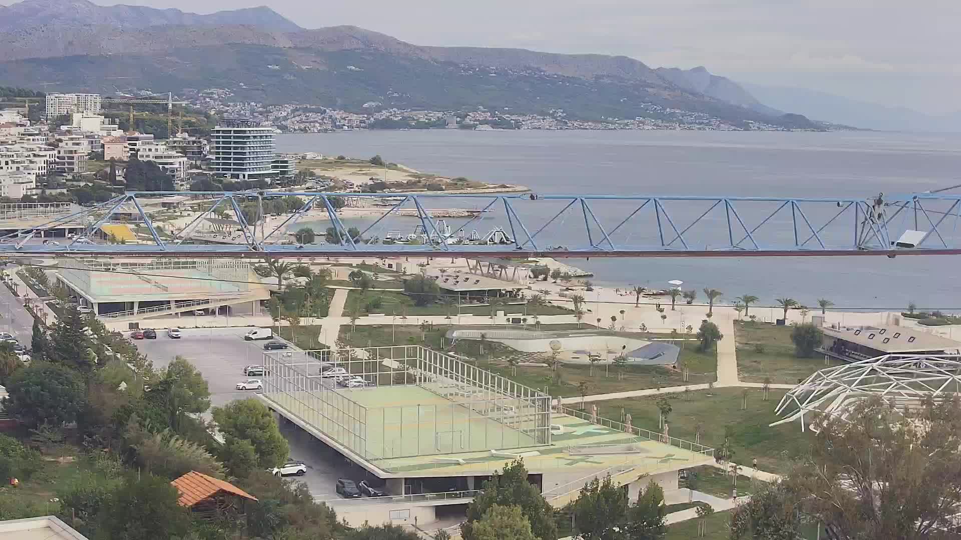 Plage Žnjan et installations sportives – Split
