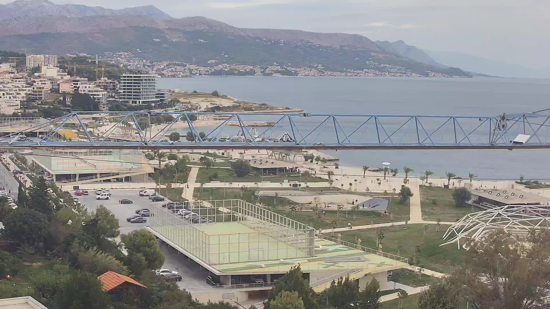 Plage Žnjan et installations sportives – Split