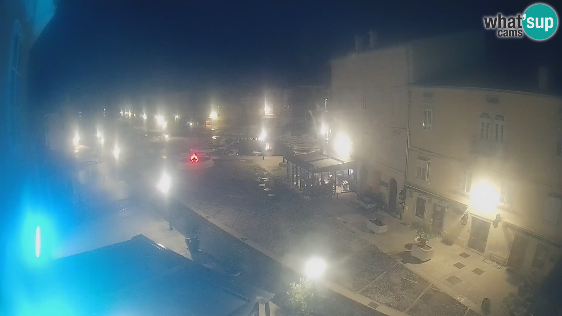 LIVE cam Cres city – main square and “mandrač” – Cres island – Croatia