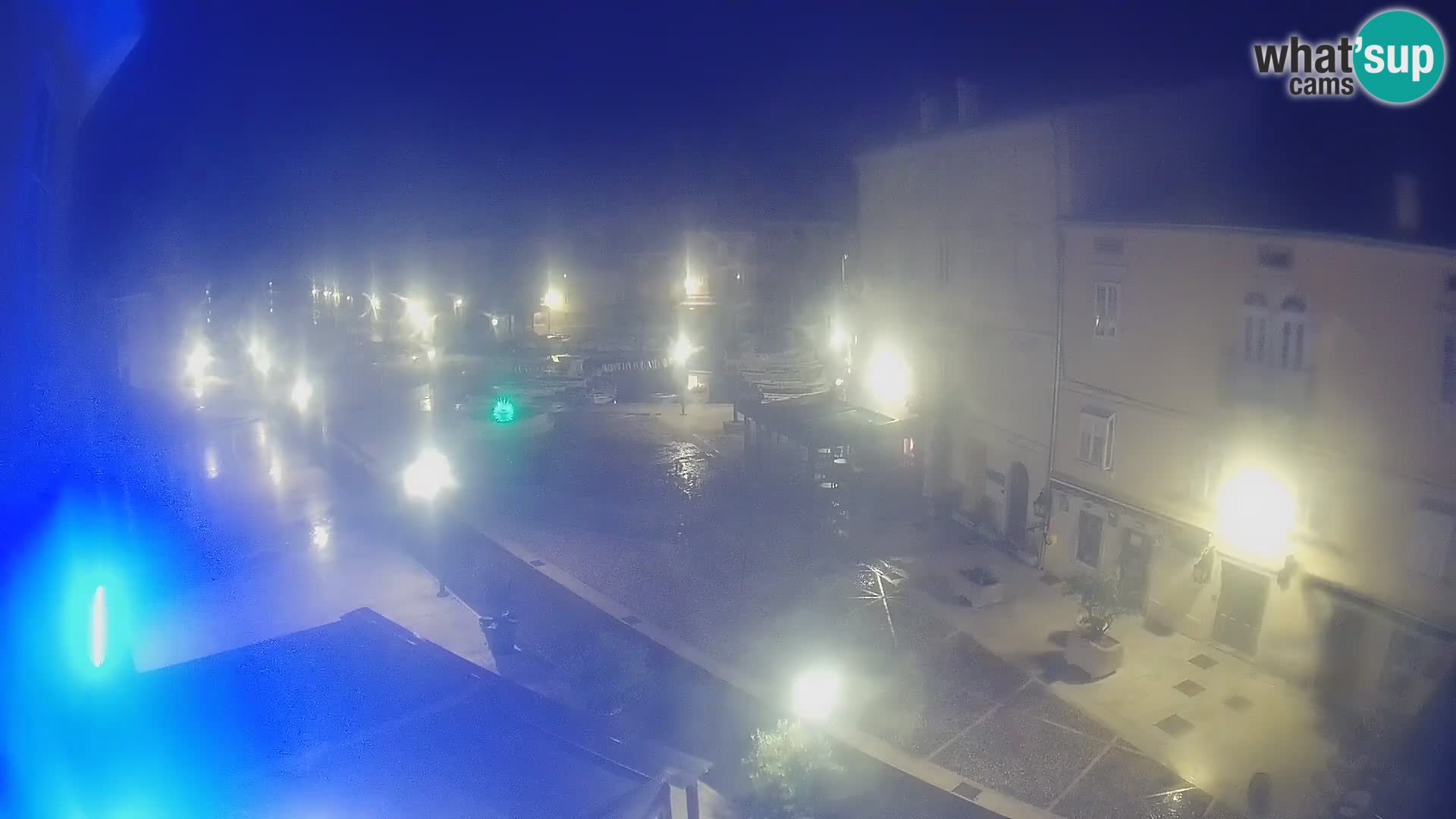 LIVE cam Cres city – main square and “mandrač” – Cres island – Croatia