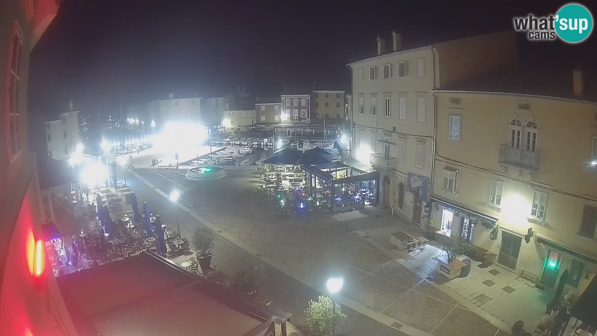 LIVE cam Cres city – main square and “mandrač” – Cres island – Croatia