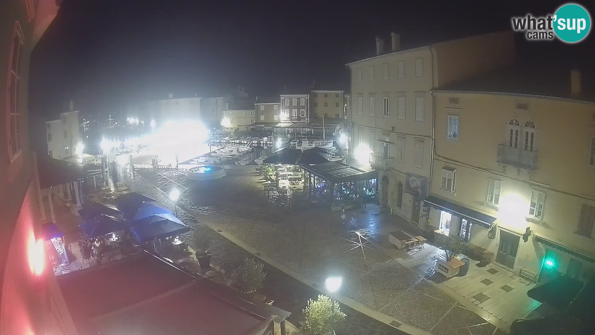LIVE cam Cres city – main square and “mandrač” – Cres island – Croatia