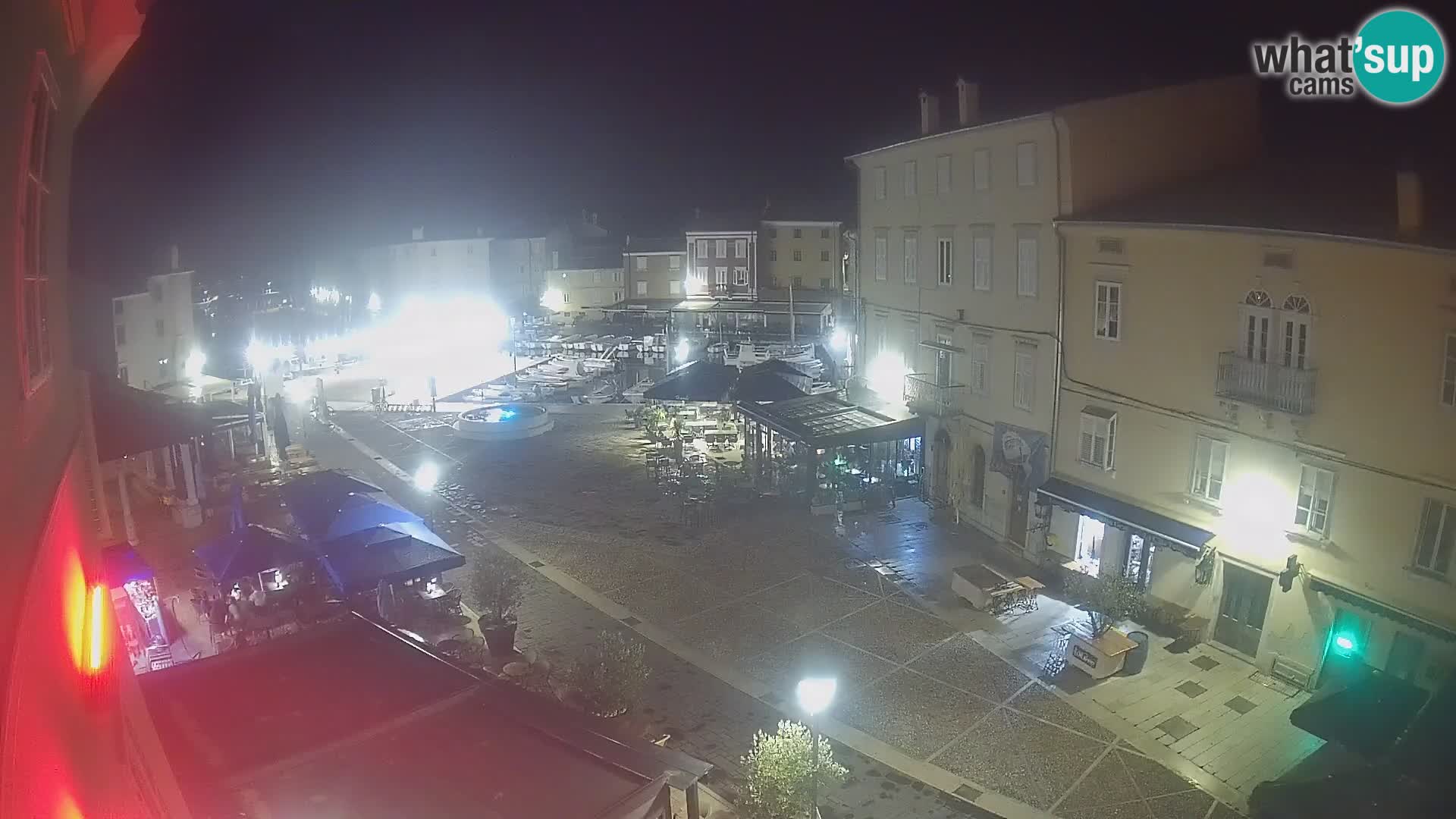 LIVE cam Cres city – main square and “mandrač” – Cres island – Croatia
