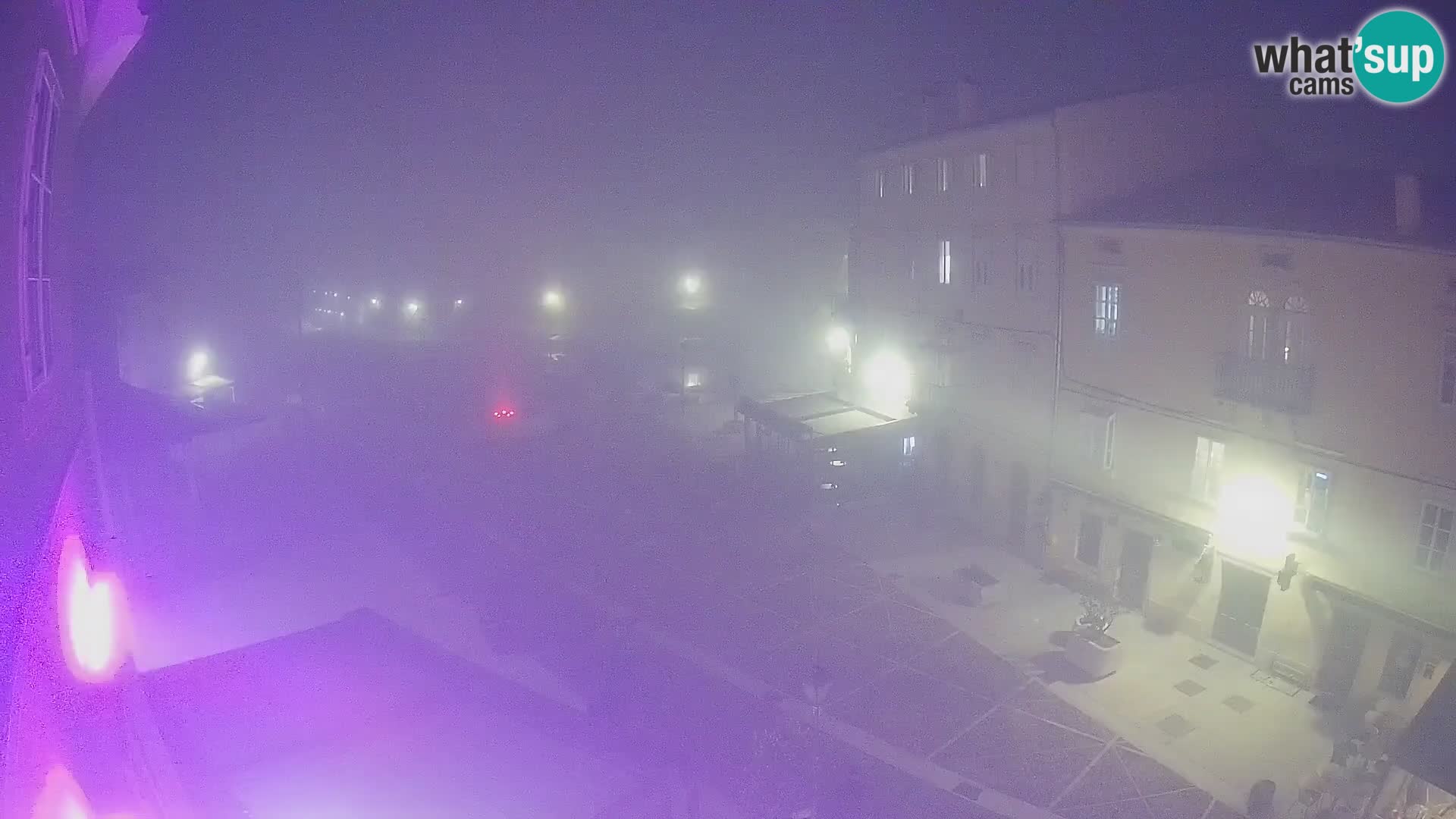 LIVE cam Cres città – piazza principale e “mandrač” – isola di Cherso – Croazia