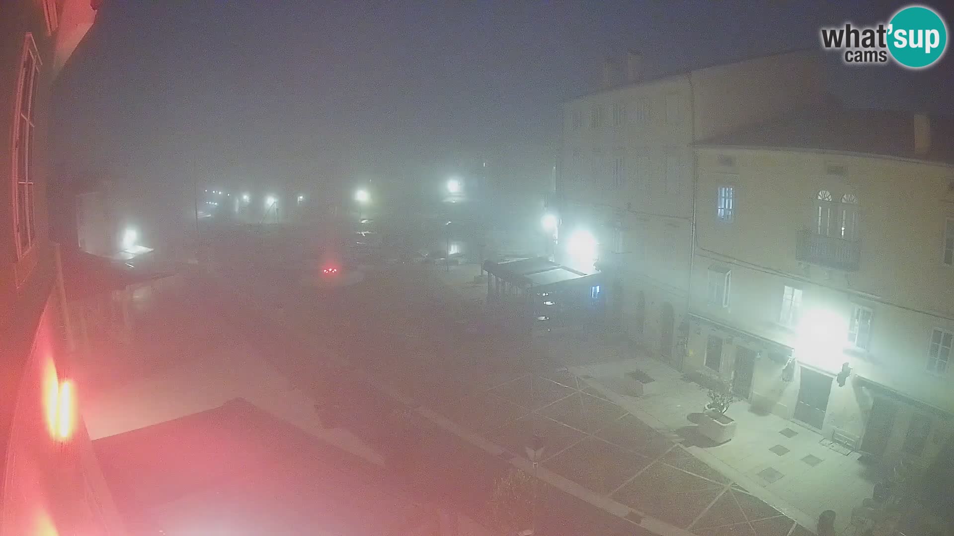 LIVE cam Cres città – piazza principale e “mandrač” – isola di Cherso – Croazia