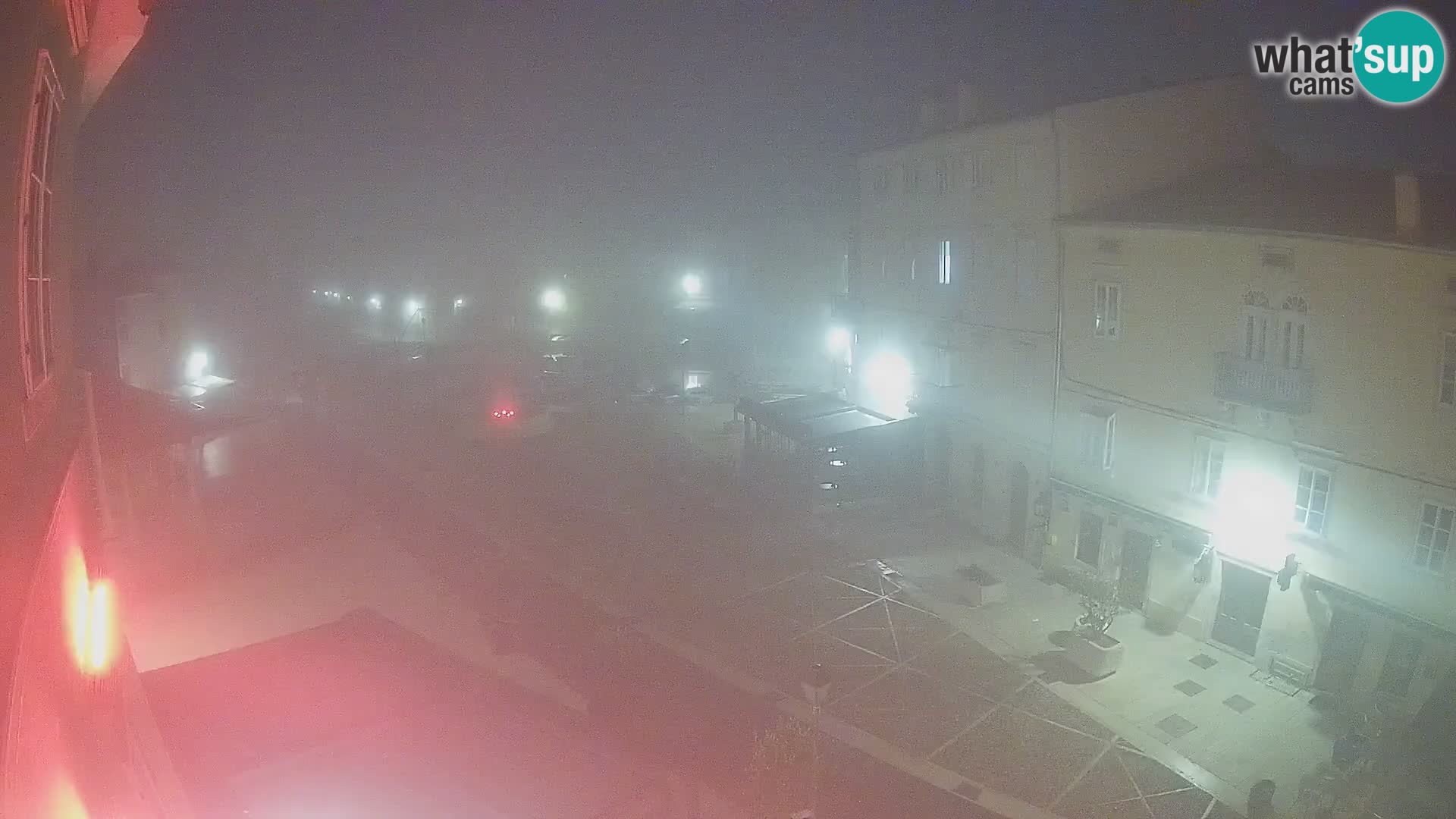 LIVE cam Cres Stadt – Hauptplatz und “mandrač” – Cres Insel – Kroatien