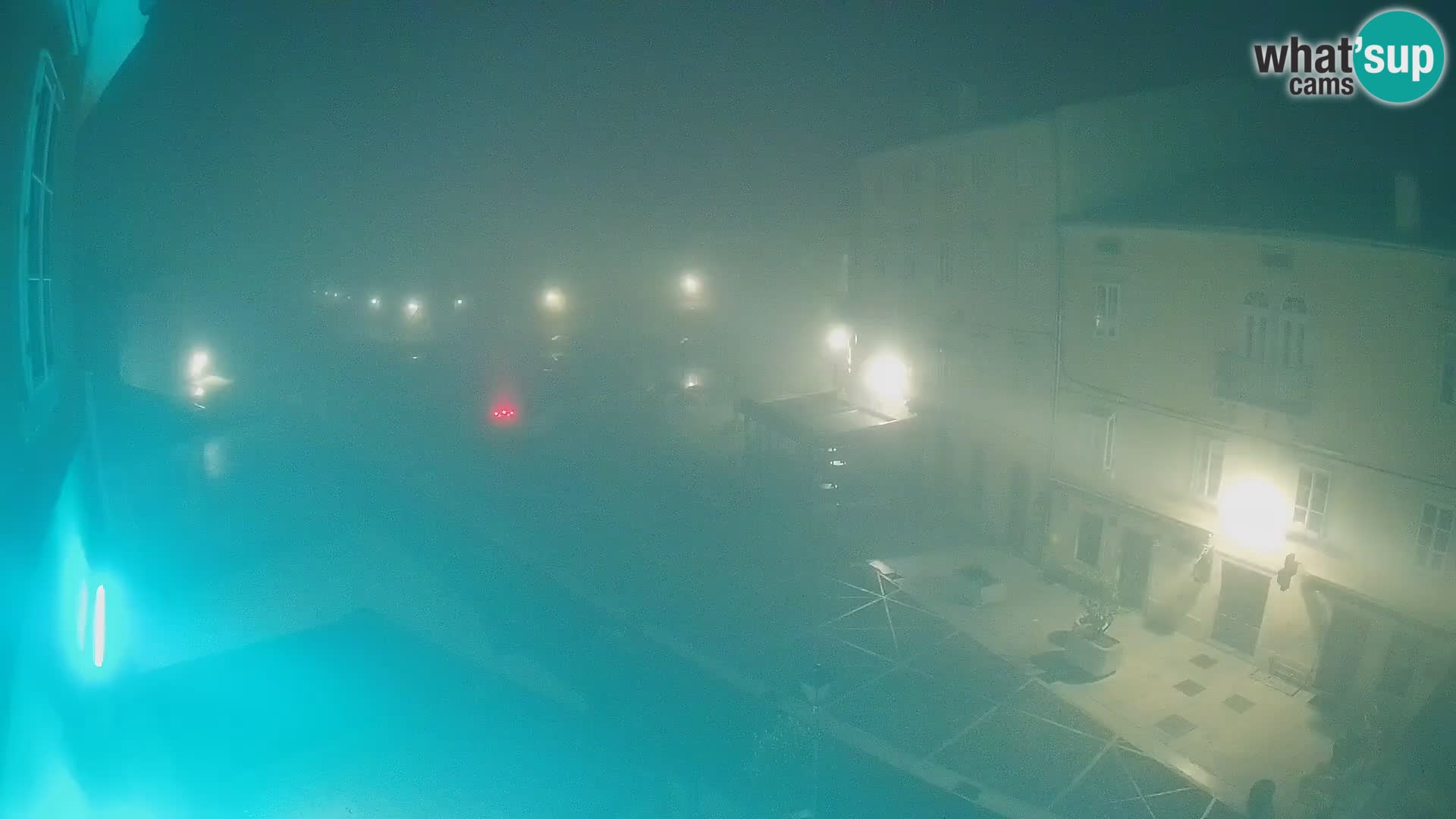 LIVE cam Cres città – piazza principale e “mandrač” – isola di Cherso – Croazia