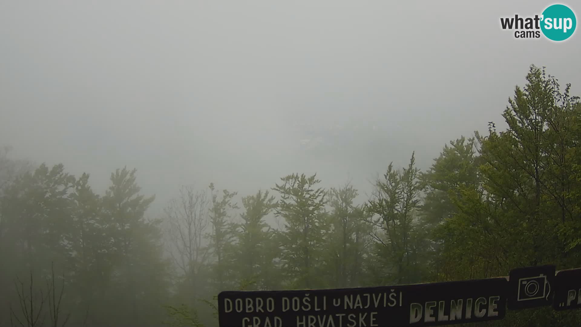 Panorama di Delnice – dalla stazione sciistica Petehovac