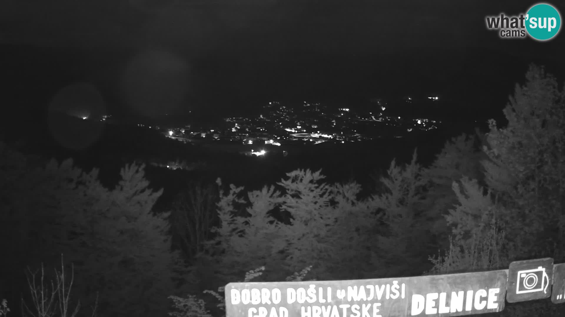 Panorama Delnice – from Ski centar Petehovac