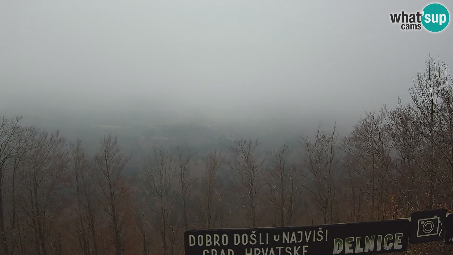 Panorama na Delnice – sa skijališta Petehovac