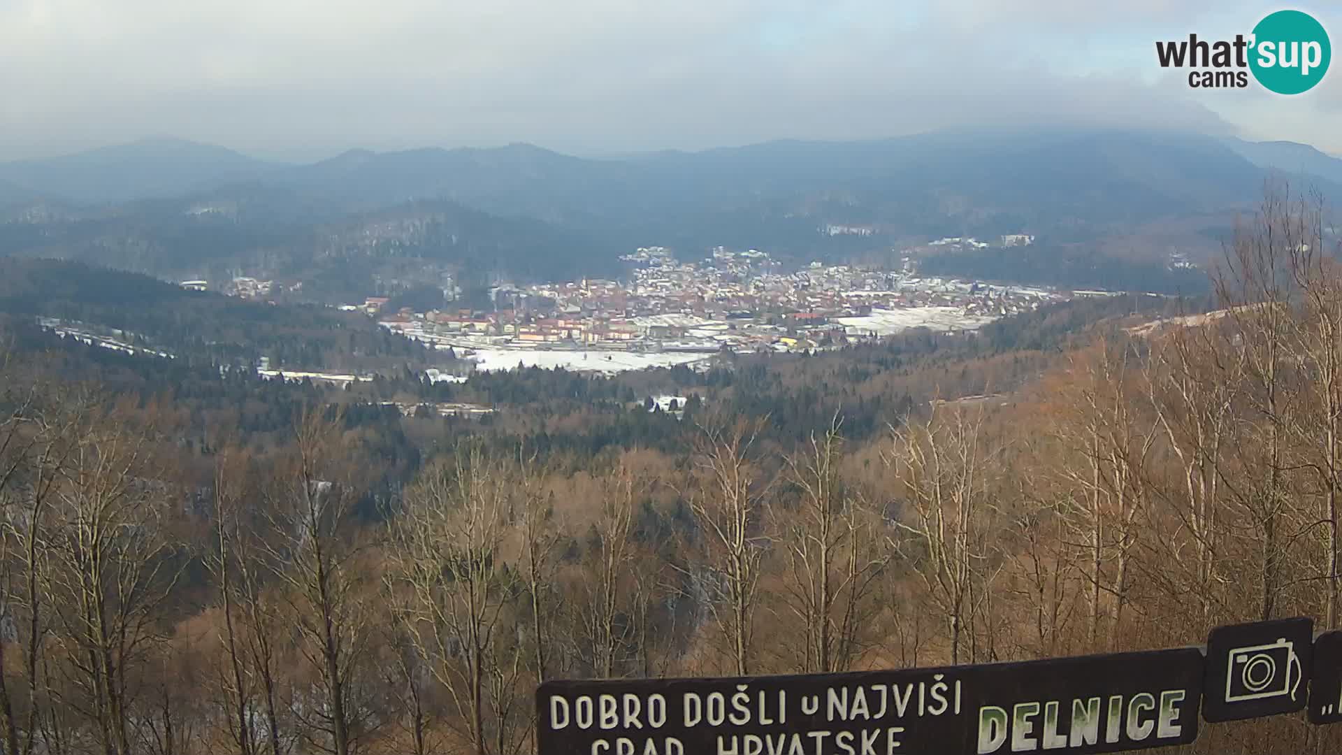 Panorama Delnice – de Ski centar Petehovac