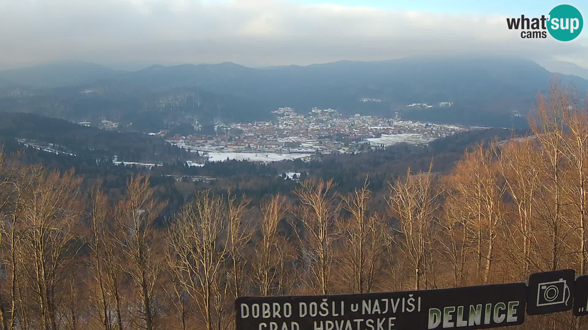 Panorama Delnice – de Ski centar Petehovac