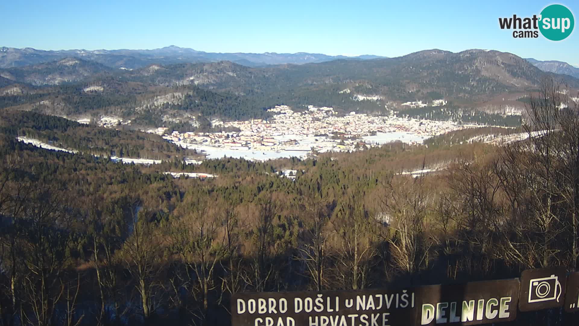 Panorama Delnice – de Ski centar Petehovac