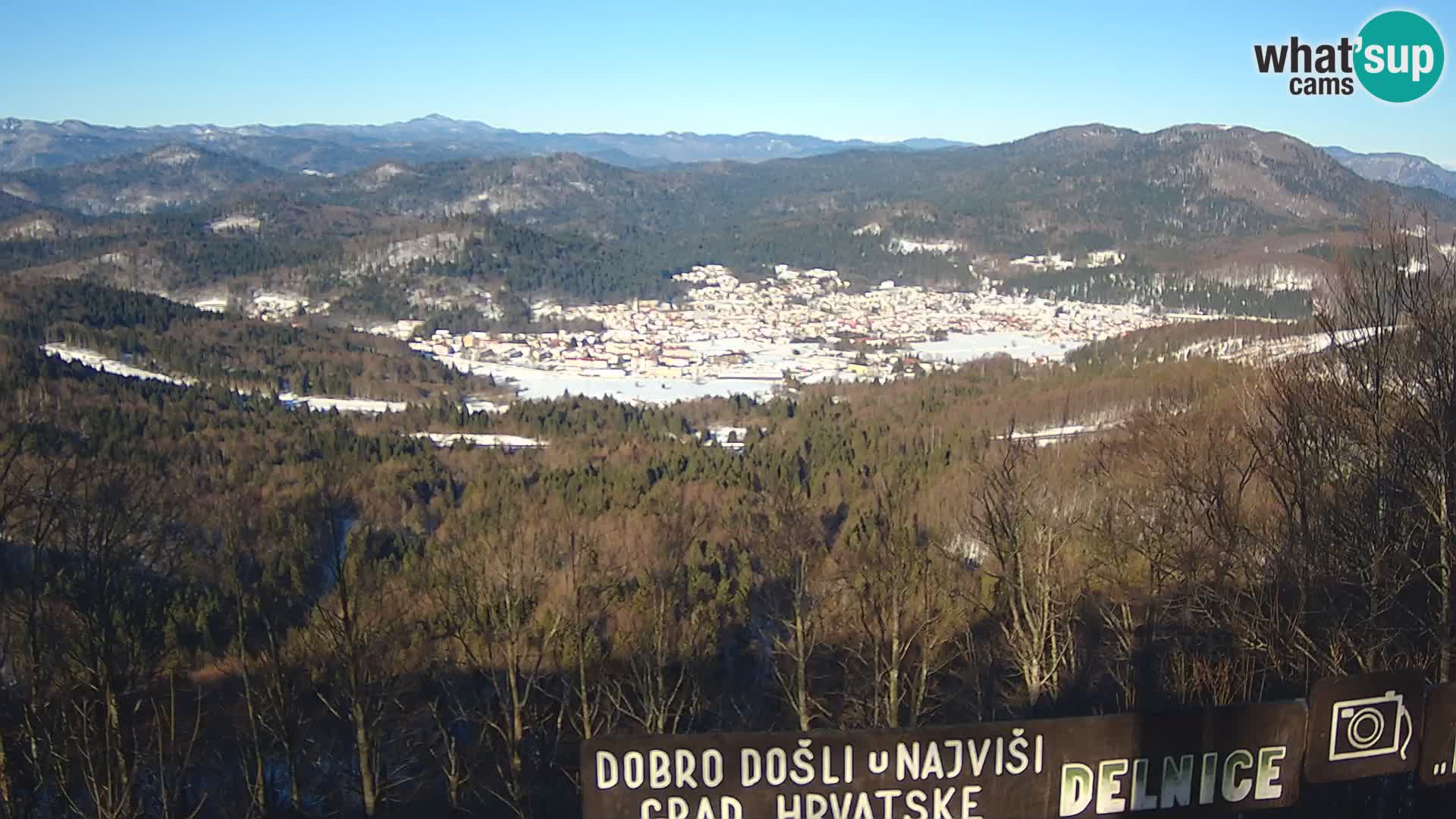 Panorama Delnice – de Ski centar Petehovac