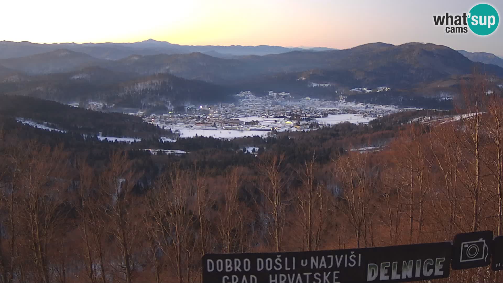 Panorama Delnice – de Ski centar Petehovac