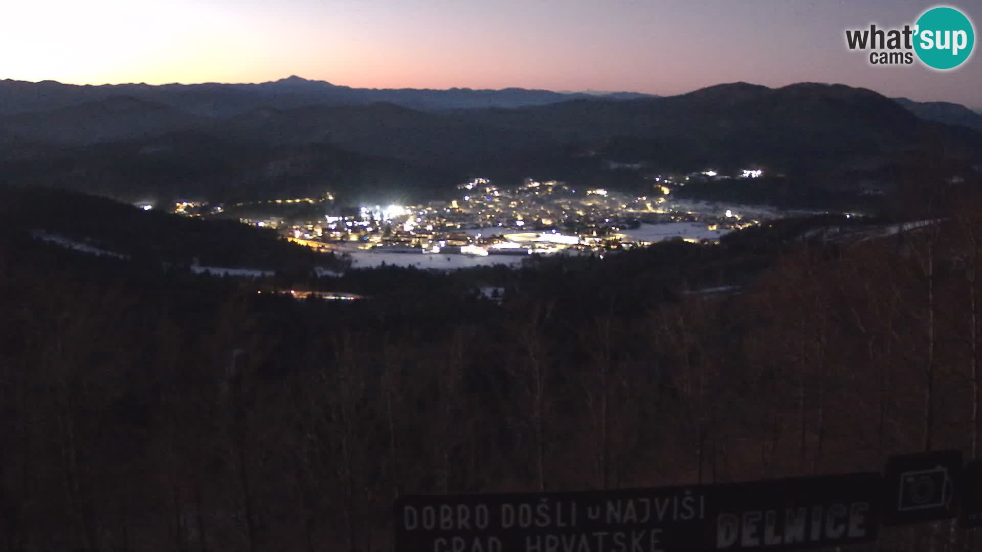 Panorama Delnice – de Ski centar Petehovac